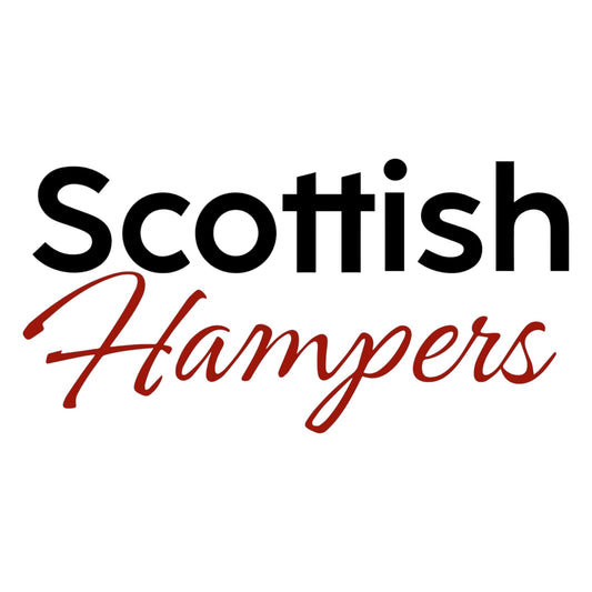 Luxury Scottish hamper with cheese, whisky, and artisan foods
