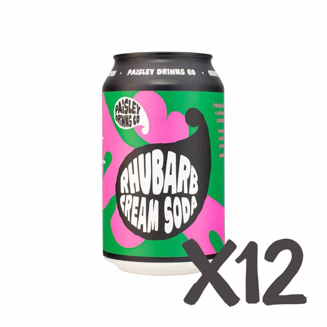 Rhubarb Cream Soda 12 x 330ml