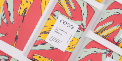 Salted Caramel Milk Chocolate Bar - Scottish Hampers