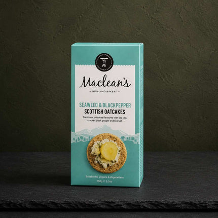 Seaweed & Black Pepper Oatcakes Macleans