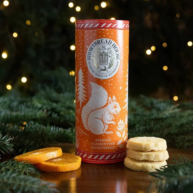 Spanish Clementine Shortbread Tin – Shortbread House of Edinburgh