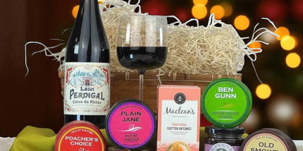 Scottish Cheese and Wine Christmas Hamper - Scottish Hampers