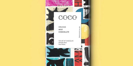 Milk Orange Chocolate Bar COCO - Scottish Hampers