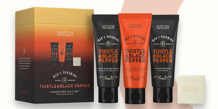 Thistle & Black Pepper Signature Gift Set - Scottish Hampers