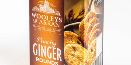 Ginger Rounds Biscuits Wooleys of Arran