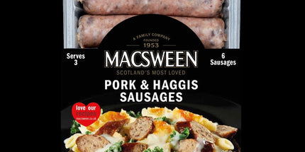 Malcolm Allan Pork & Haggis Sausages 350g