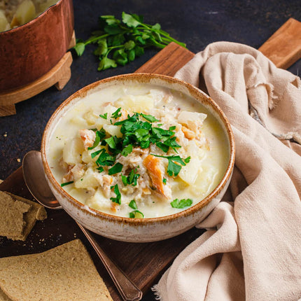 Cullen Skink Cream of Smoked Haddock Soup 400g - Scottish Hampers