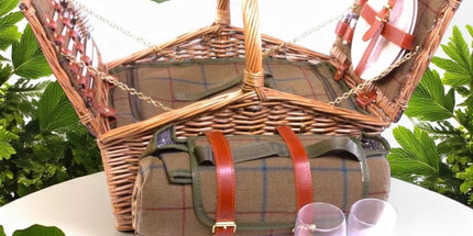 Tweed Fitted Farmhouse Hamper - Scottish Hampers