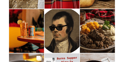 Burns Supper Dine - In with Smoked Salmon & Pâté - Scottish Hampers