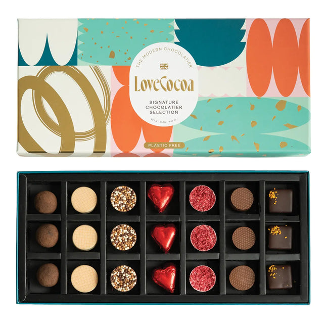 Love Cocoa - Connoisseur 21 Piece Selection Box - Scottish Store & Deli