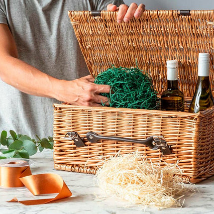 Traditional Wicker Hamper Medium - Scottish Hampers