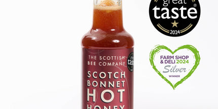 Festive Scotch Bonnet Hot Honey Drizzle - Spicy Hot Honey - Scottish Hampers