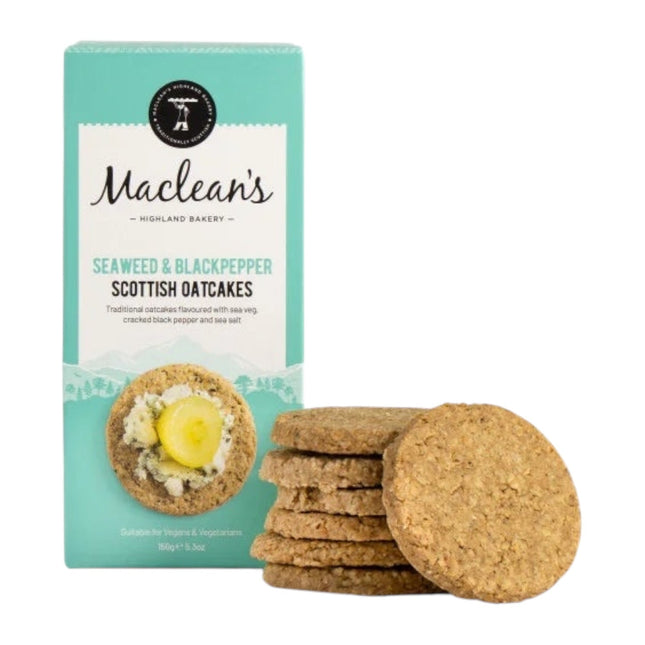 Seaweed & Black Pepper Oatcakes Macleans