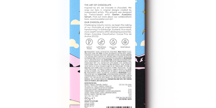 Golden Apple Pie Milk Chocolate Bar - Scottish Hampers