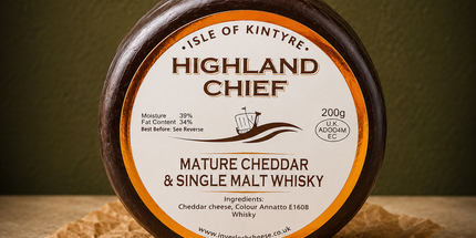 Isle Of Kintyre Highland Chief Mature Cheddar 200g