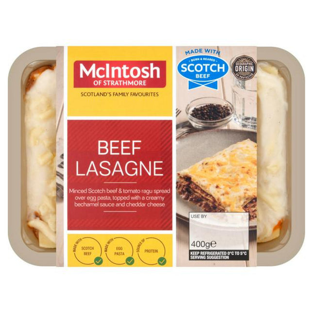 Mcintosh Beef Lasagne 400g Mcintosh