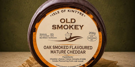 Isle Of Kintyre Old Smokey Mature Cheddar 200g