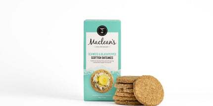 Seaweed & Black Pepper Oatcakes Macleans - Scottish Hampers