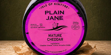 Isle Of Kintyre Plain Jane Mature Cheddar 200g