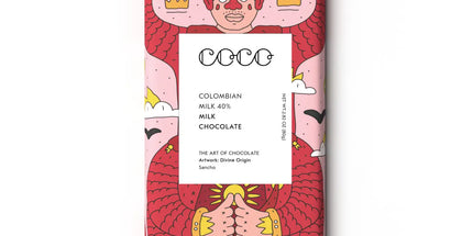Colombian Milk 40% Chocolate Bar - Scottish Hampers