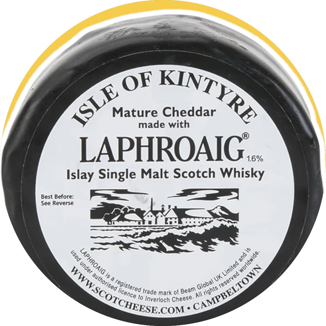 Isle Of Kintyre Laphroaig Mature Cheddar 200g