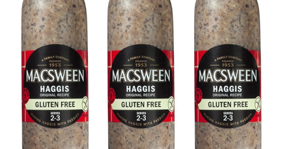 3x Macsween Gluten Free Haggis – 200g (Serves 1–2)