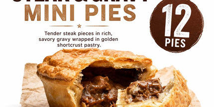 Steak & Gravy Mini Pies 12x