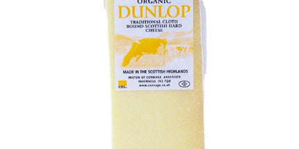 Dunlop Organic Traditional Scottish Cow's Milk Cheese