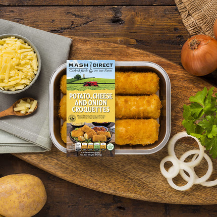 Potato, Cheese and Onion Croquettes MASH DIRECT 300g