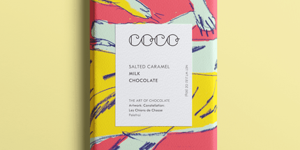 Salted Caramel Milk Chocolate Bar - Scottish Hampers