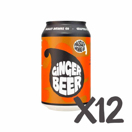 Paisley Drinks Co - Ginger Beer 12 x 330ml