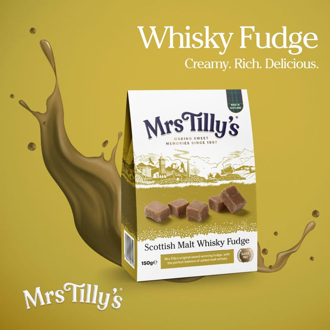 Malt Whisky Scottish Fudge Gift Box 150g