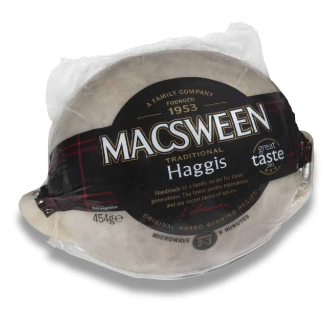 Tradition Haggis Macsween Weight 454g | Serves 2-3