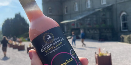 Canachan in a Bottle' – Scottish Whisky & Raspberry Sauce - Scottish Hampers