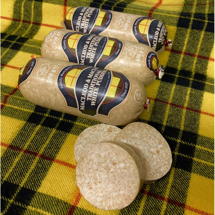 White Pudding Stornoway Macleod & Macleod 650g - Scottish Hampers