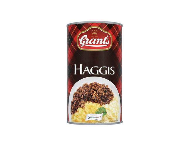 Grants Haggis 392g tin – Serves 2