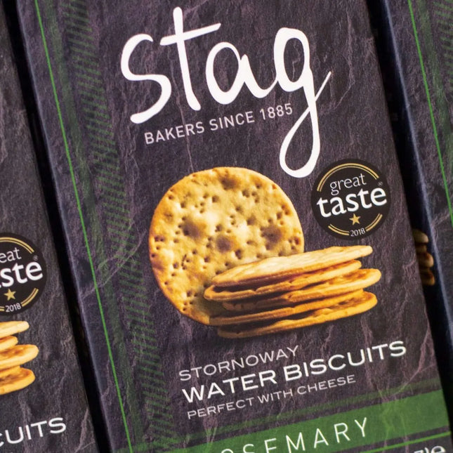 Stornoway Rosemary Water Biscuits