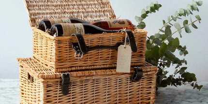 Traditional Wicker Hamper Large - Scottish Hampers
