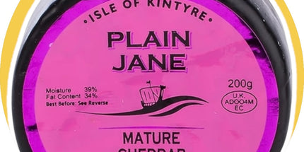 Isle Of Kintyre Plain Jane Mature Cheddar 200g