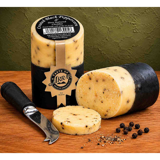 Cracked Black Peppercorn Cheddar