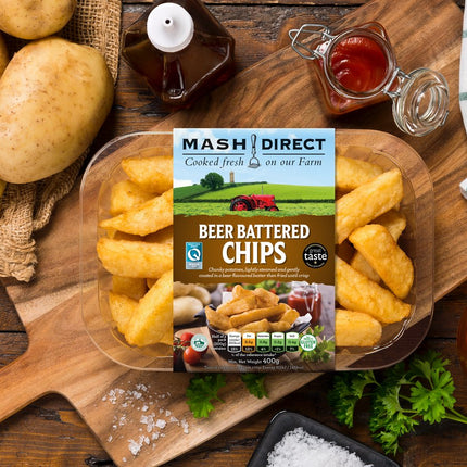 Beer Battered Chips MASH DIRECT 400g