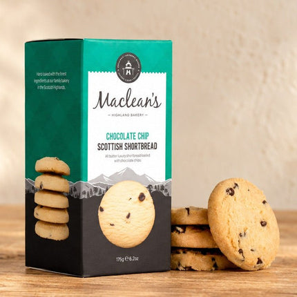 Chocolate Chip Shortbread - Maclean’s Highland Bakery - Scottish Store & Deli