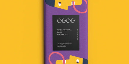 Milk Cinnamon Roll Chocolate Bar COCO - Scottish Hampers