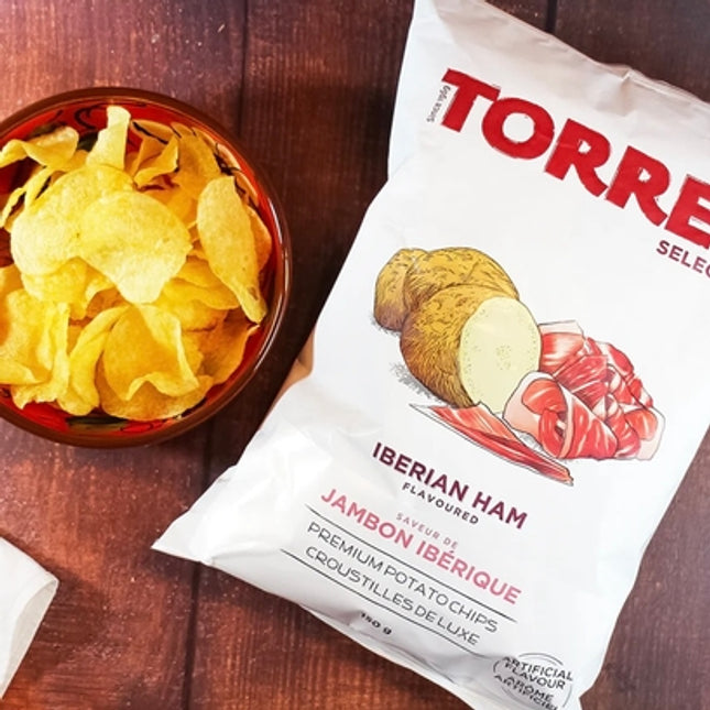 Torres Iberico Ham Potato Crisps, 150g