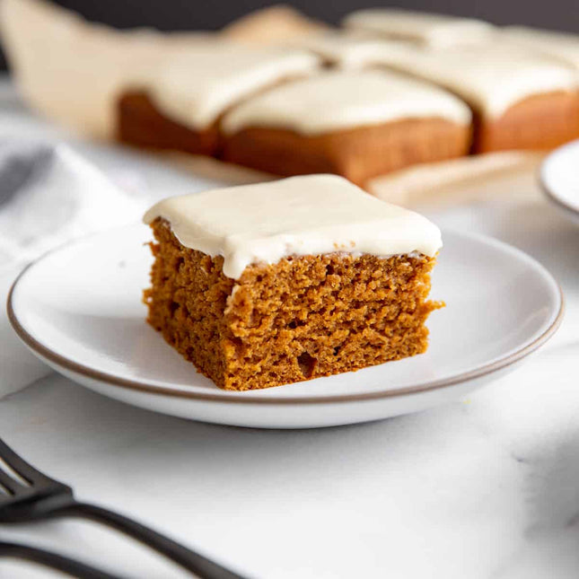 Iced Ginger Squares McGhee's Family Bakers