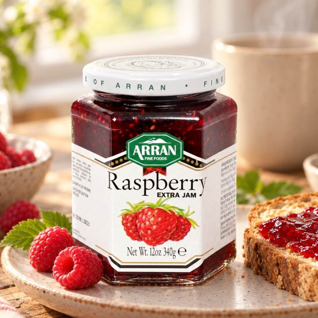Raspberry Preserve Taste of Arran 340g