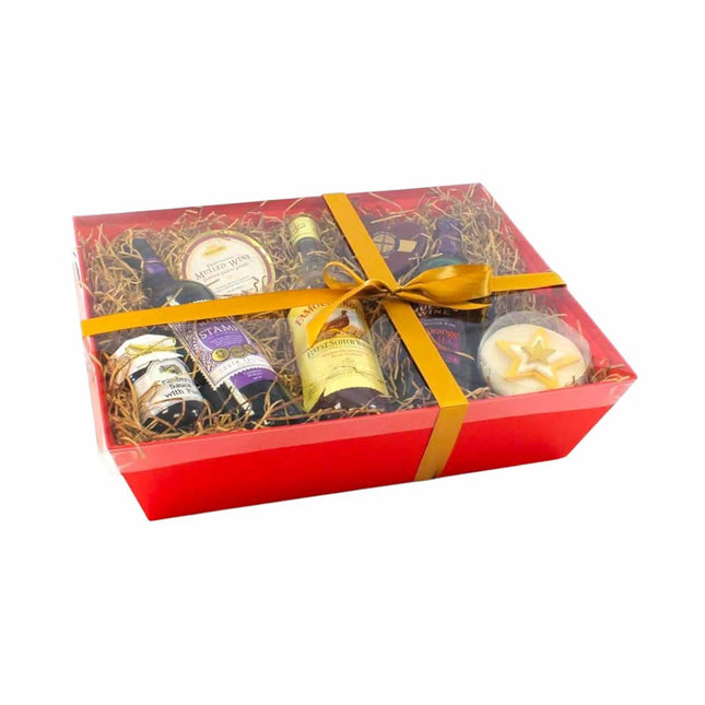Scottish Feast with White Wine - Scottish Hampers