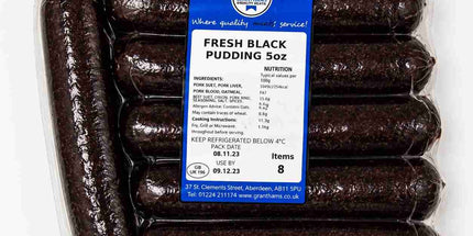 Black Puddings 8x5oz Mcwilliam