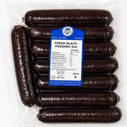 Black Puddings 8x5oz Mcwilliam