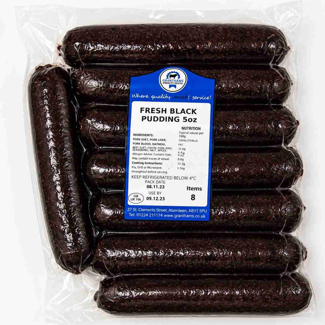 Black Puddings 8x5oz Mcwilliam